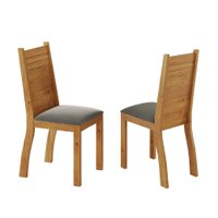 Conjunto de 2 Cadeiras Veludo Sala de Jantar Kate Viero