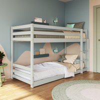 Beliche Madeira Maciça para Colchões 188x78cm Essenza Multimóveis CR35386 Verde Frost