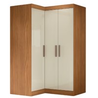 Guarda Roupas Modulado de Canto Madrid com 3 Portas Maxel