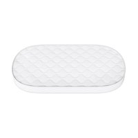 Colchão para Berço Oval Wave 130x70x10cm D18 Ortobom CR35374 Branco