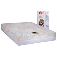 Colchão King Espuma a Vácuo de D33 Visco Gel Vitagel Space Double Face Bed in Box (193x203x24) - Castor