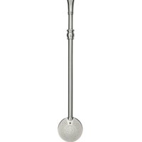 Bomba 23cm Para Tererê Chimarrão Anel Cuia Mil Furos Inox Escovinha Bortonaggio