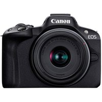 Câmera Digital Canon EOS R50 Mirrorless Kit Lente RF-S 18-45