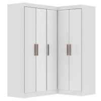 Quarto Modulado de Canto Madrid com 5 Portas Maxel