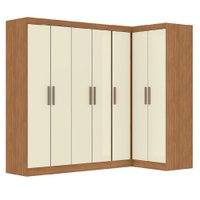 Quarto Modulado de Canto Madrid c/ 7 Portas Maxel