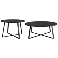 Mesa De Centro Para Sala De Estar 27941 Preto Artesano