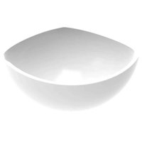 48 Bowls Trio Branco Cumbuca Grande 500ml Plástico Sopas Caldos Salada Crippa