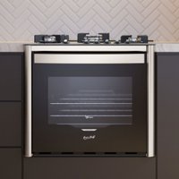 Fogão 5 Bocas de Embutir Gran Cheff Tripla Chama com Grill 127v Silver - Fischer