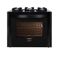 Fogão de Embutir 5 Bocas Tc Gran Cheff com Forno 220v Preto - Fischer