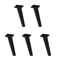 Kit 5 Pés Palito Retrô para Balcão 120cm/Balcão 105cm Veneza Multimóveis MP3078