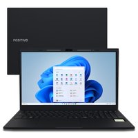 Notebook Positivo Vision R15M AMD® Ryzen 5-5625U Windows 11 Home 16GB 512GB SSD Wi-Fi 6 15” Full HD IPS Minitela - Preto