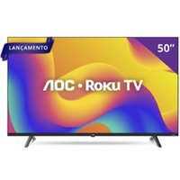 Smart Tv 50 Polegadas LED Roku Smart 4K Wifi 50U7045/78G AOC