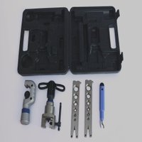 Kit Flangeador Excêntrico Gallant com Catraca, Cortador, Escareador 1/4 A 3/4 - GLT808F