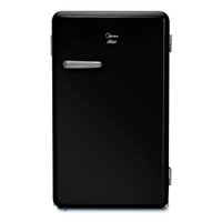 Frigobar Midea 95L Retrô Gela Rápido Prateleiras de Vidro 22