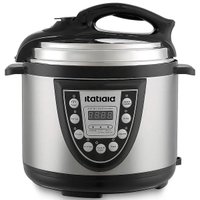 Panela de Pressão Elétrica Midi 5L 900W 127V Inox - Itatiaia