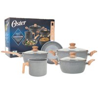 Jogo de Panelas 5 Peças Marble Edition Biocerâmica - Oster