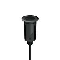 Embutido de Solo Led Stella S.Ground 4W com Caixa de Instalação Bivolt Preto 3000K Luz Amarela
