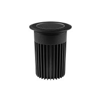 Embutido de Solo Led Stella Focco Grid 18W Bivolt Preto 3000K Luz Amarela