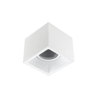 Spot de Sobrepor Recuado Stella Square Out AR111 GU10 Bivolt Branco