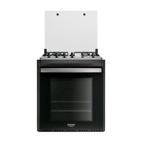 Fogão 4 Bocas Embutir Dako Supreme Mesa de Inox Preto Bivolt - Bivolt