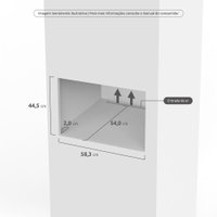 Forno de Embutir Elétrico Dako Supreme 52 L Digital Preto - 220V