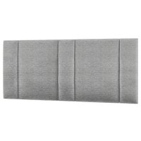 Cabeceira Modulada Casal Queen 160 cm Com Led Linho Cinza VConcept