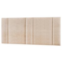 Cabeceira Modulada Casal Queen 160 cm Com Led Linho Bege VConcept