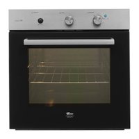 Forno a Gás de Embutir 78L Fischer Infinity com Grill Inox 36450
