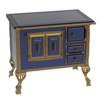 Fogao a Lenha N 1 Colonial Premium Azul Se