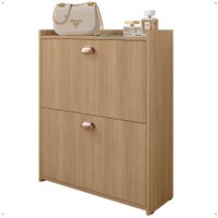 Sapateira Closet Vertical Organizadora 12 Pares Calçados Unissex Prateleira 2 Andares Gavetas Basculante Hanover Sapateira Closet Vertical Organizadora 12 Pares Calçados Unissex Prateleira 2 Andares Gavetas Basculante Hanover