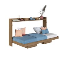 Cama Solteiro Articulável Horizontal 80 Hanover Mel