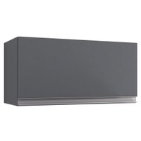 Armario Aereo Basculante 60cm Andreia Cinza REAJL Moveis