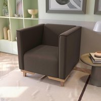 Poltrona Ravena Kappesberg Suede Café