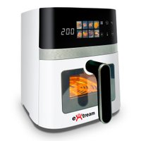 Air Fryer Fritadeira Elétrica Extream 5,5Litros Branco, 127v