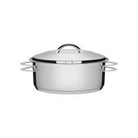 Caçarola Rasa Fundo TriploTramontina Solar 62503240 Inox Único