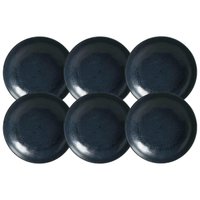 Jogo 6 Pratos Fundos 830ml Cerâmica Orgânica Porto Brasil Bi