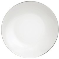Jogo 12 Pratos Fundos Tramontina Atena Porcelana Restaurante Bistrô Sopas Caldos
