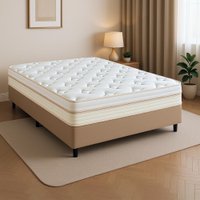 Cama Box King Molas Ensacadas Memphis 193x203x70cm