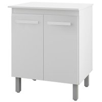Balcao Multiuso 2 Portas 75 cm Serena Branco Mobbs