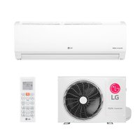 Ar Condicionado Split Hi Wall - Inverter R-32 - LG - Dual Inverter Voice + IA - 9.000 BTUs - Quente/Frio - 220V Mono