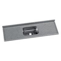 Pia de Cozinha Mármore Sintético 160x55cm com Cuba Aço Inox Multimóveis CR20475 Cinza Pia de Cozinha Mármore Sintético 160x55cm com Cuba Aço Inox Multimóveis CR20475 Cinza