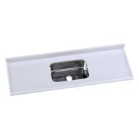 Pia de Cozinha Mármore Sintético 150x55cm com Cuba Aço Inox Multimóveis CR20474 Gelo Pia de Cozinha Mármore Sintético 150x55cm com Cuba Aço Inox Multimóveis CR20474 Gelo