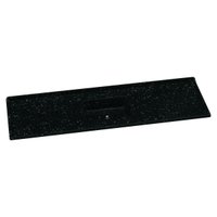 Pia de Cozinha Mármore Sintético 180x55cm Multimóveis CR20483 Preto