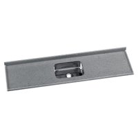 Pia de Cozinha Mármore Sintético 199x55cm com Cuba Aço Inox Multimóveis CR20477 Cinza