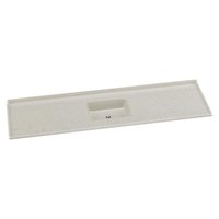 Pia de Cozinha Mármore Sintético 199x55cm Multimóveis CR20484 Travertino