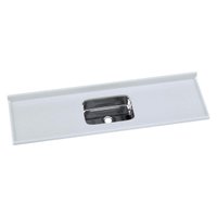 Pia de Cozinha Mármore Sintético 180x55cm com Cuba Aço Inox Multimóveis CR20476 Off White