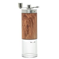 Moedor de Café Manual Wolff em Aço Inox com Manivela Giratória Moer Grãos