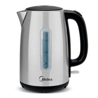 Chaleira Elétrica Midea 1,7 L com visor Inox 127V EKA23X1