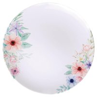 Prato Raso 28cm Tramontina Floratta em Porcelana Decorada