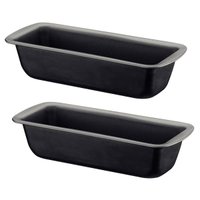 Kit 2 Formas Retangulares para Pão Bolo 1,9L Assadeira 30cm